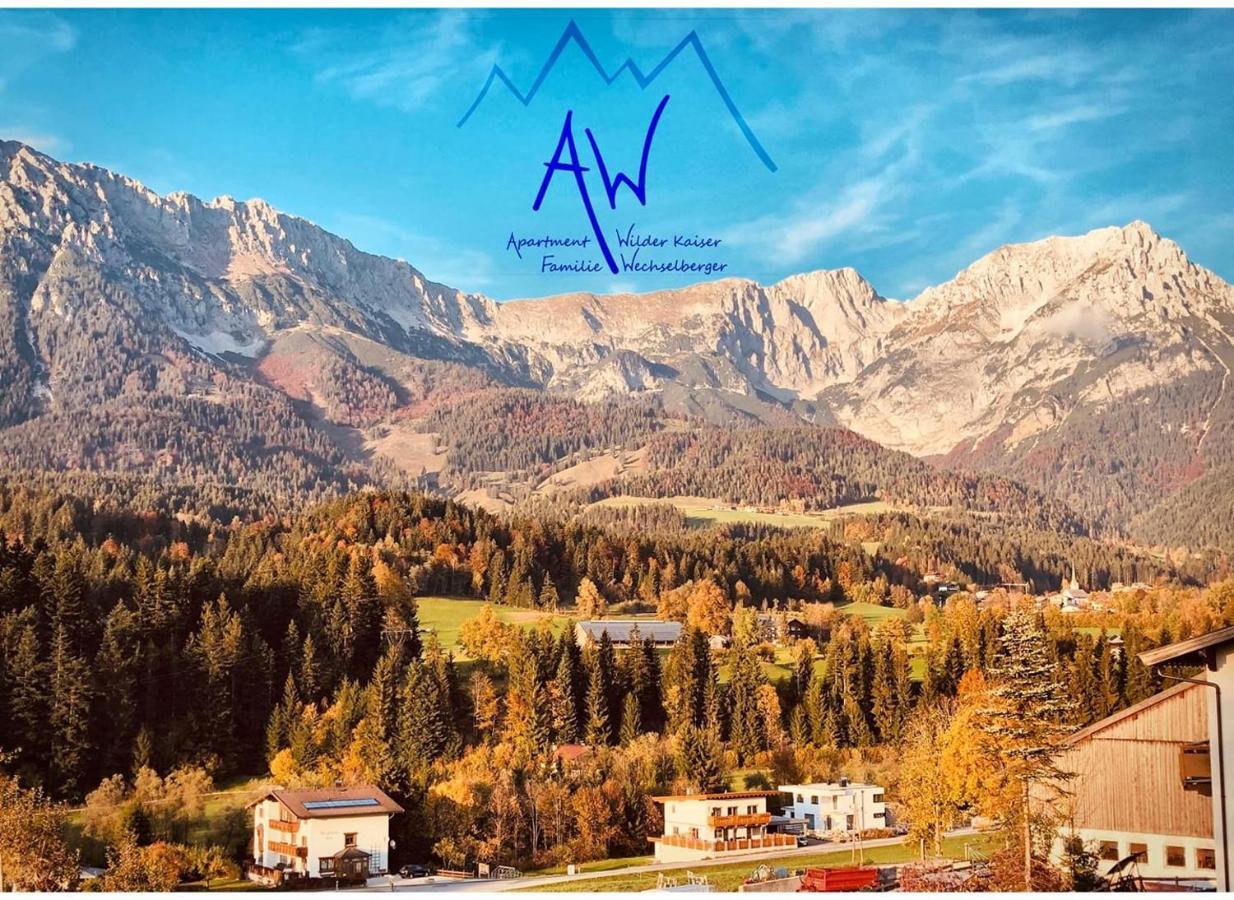 Aw - Apartment Wilder Kaiser Scheffau am Wilden Kaiser Exterior foto
